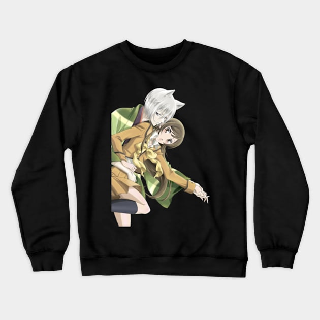 Tomoe and Nanami Crewneck Sweatshirt by katelin1